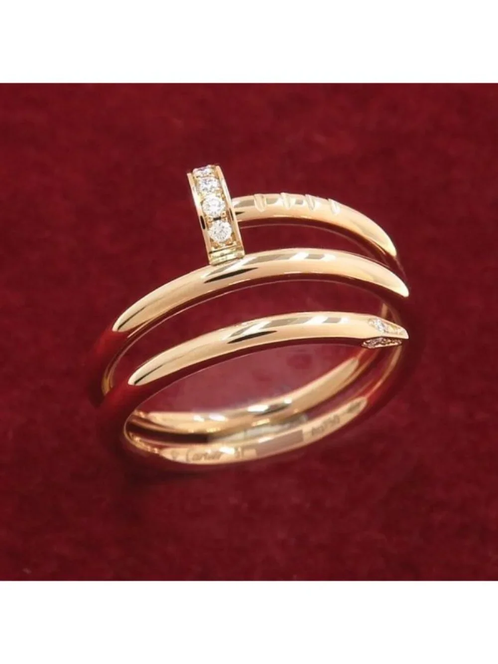 Cartier Juste un Clou Diamond Ring 51
